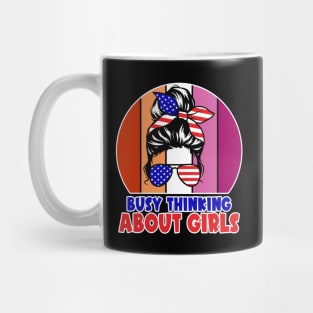 Busy Thinking About Girls Mug